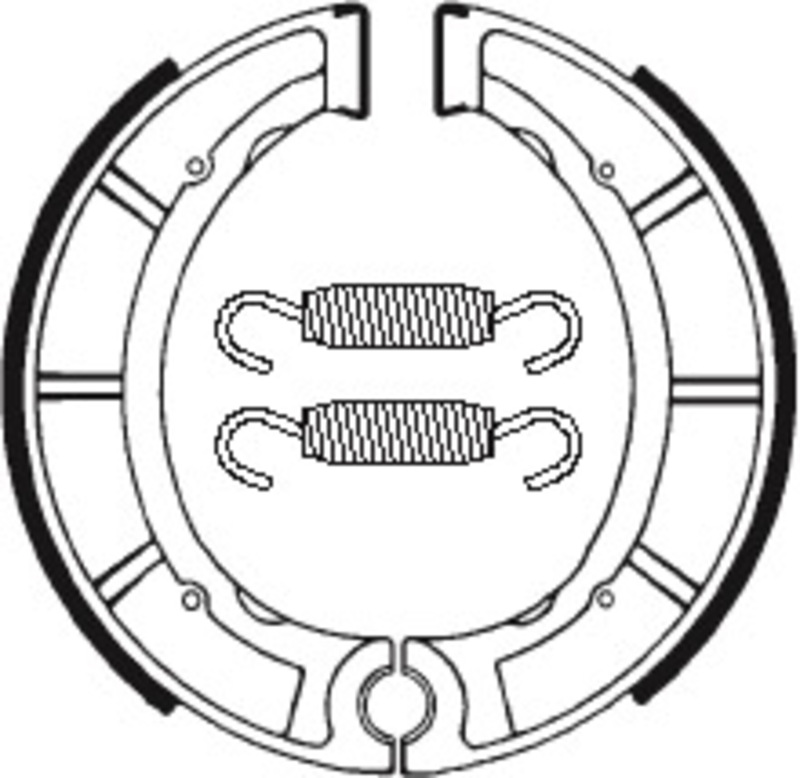 5414 - TECNIUM Mâchoires de frein BA035 - Afbeelding 1 van 1