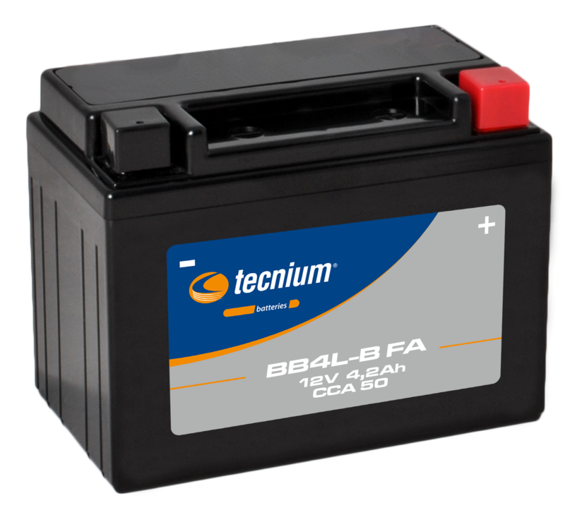 12986 - TECNIUM batterie activée BB4L-B YB4L-B - Imagen 1 de 1