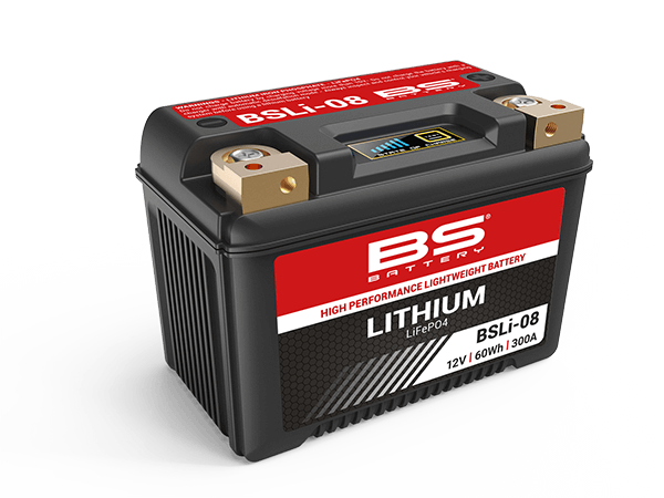 BS BATTERY Batterie au lithium BSLI-08 - Photo 1/1