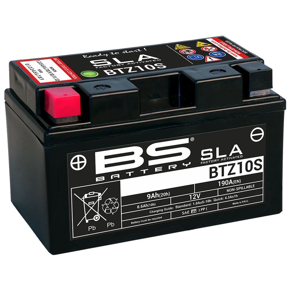 BS BATTERY BATTERY SLA BTZ10S (FA) - Picture 1 of 1