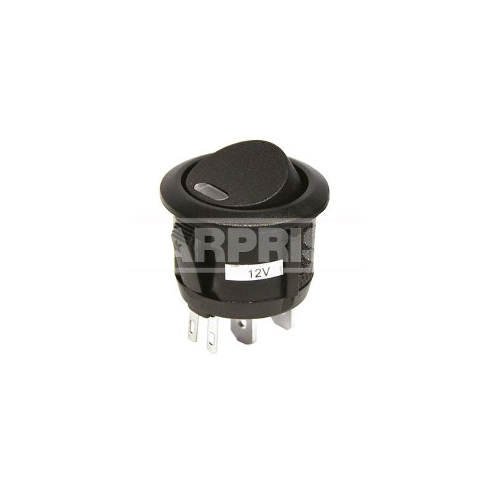 CARPRISS round rocker switch with light LED 12V 20 AMP ON/OFF - Picture 1 of 1