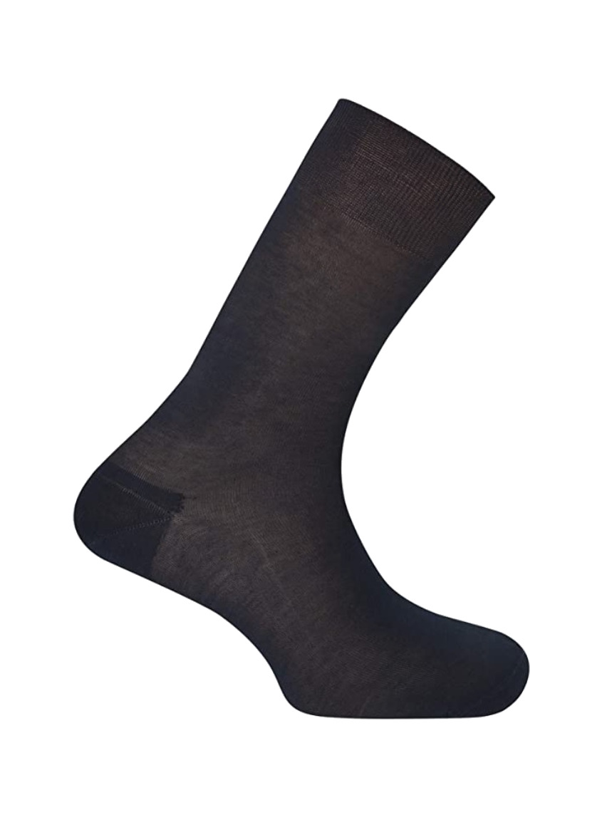 PUNTO BLANCO chaussettes courtes pour hommes en fil écossais - Photo 1/1