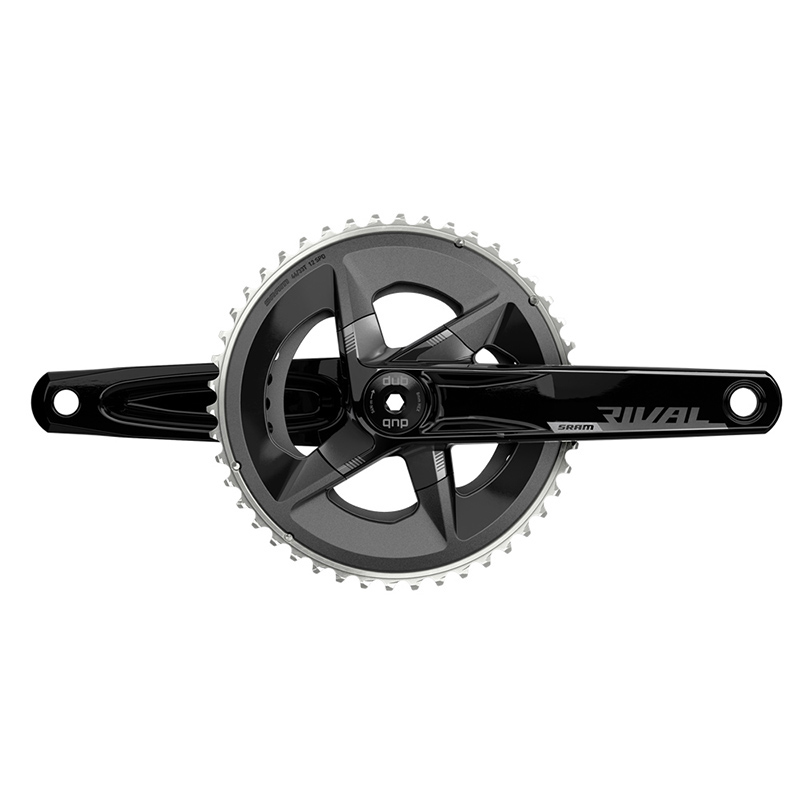 Crankset and aluminum chainring without cups RIVAL D1 DUB 107 BCD 175 MM 46X33D - Afbeelding 1 van 1