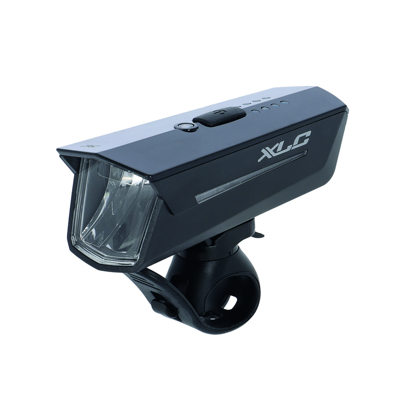 XLC Bicycle front light PROXIMA LED 15/30/60 LUX USB CL-F27 - Afbeelding 1 van 1