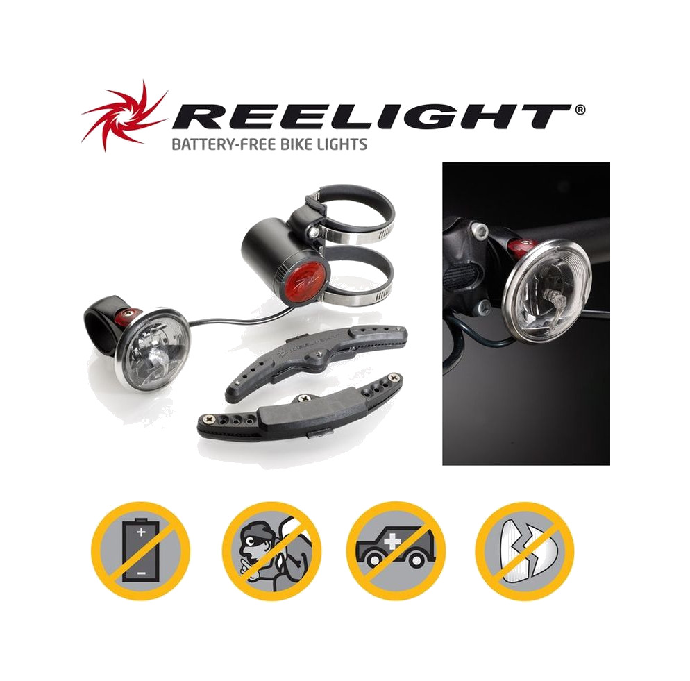 REELIGHT Front light with position light SL520 POWER BACK UP - Picture 1 of 1