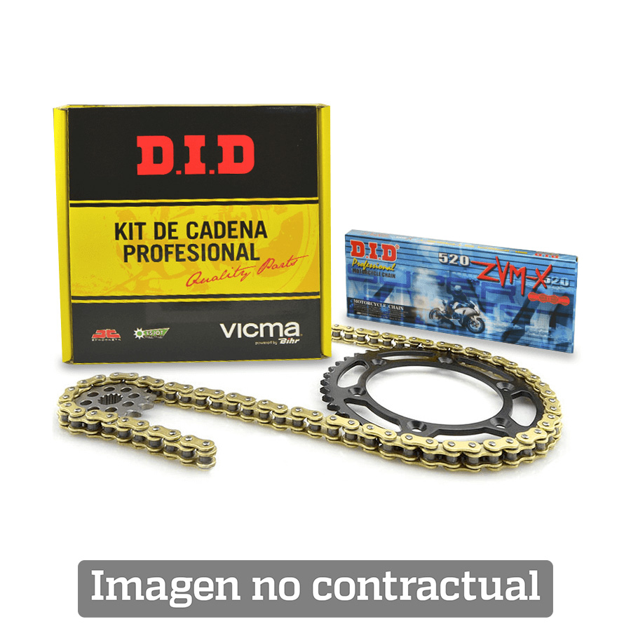 DID TRANSMISSION CHAIN KIT 520MX (14-47-114) compatible with HUSQVARNA TC 510 (H - Picture 1 of 1
