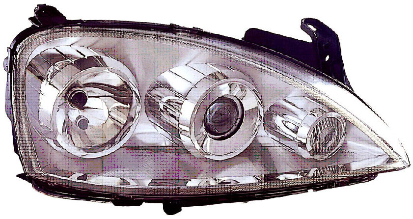 IPARLUX HEADLIGHT PILOT FRONT LIGHT RIGHT compatible with OPEL CORSA C (03->06) - Picture 1 of 1