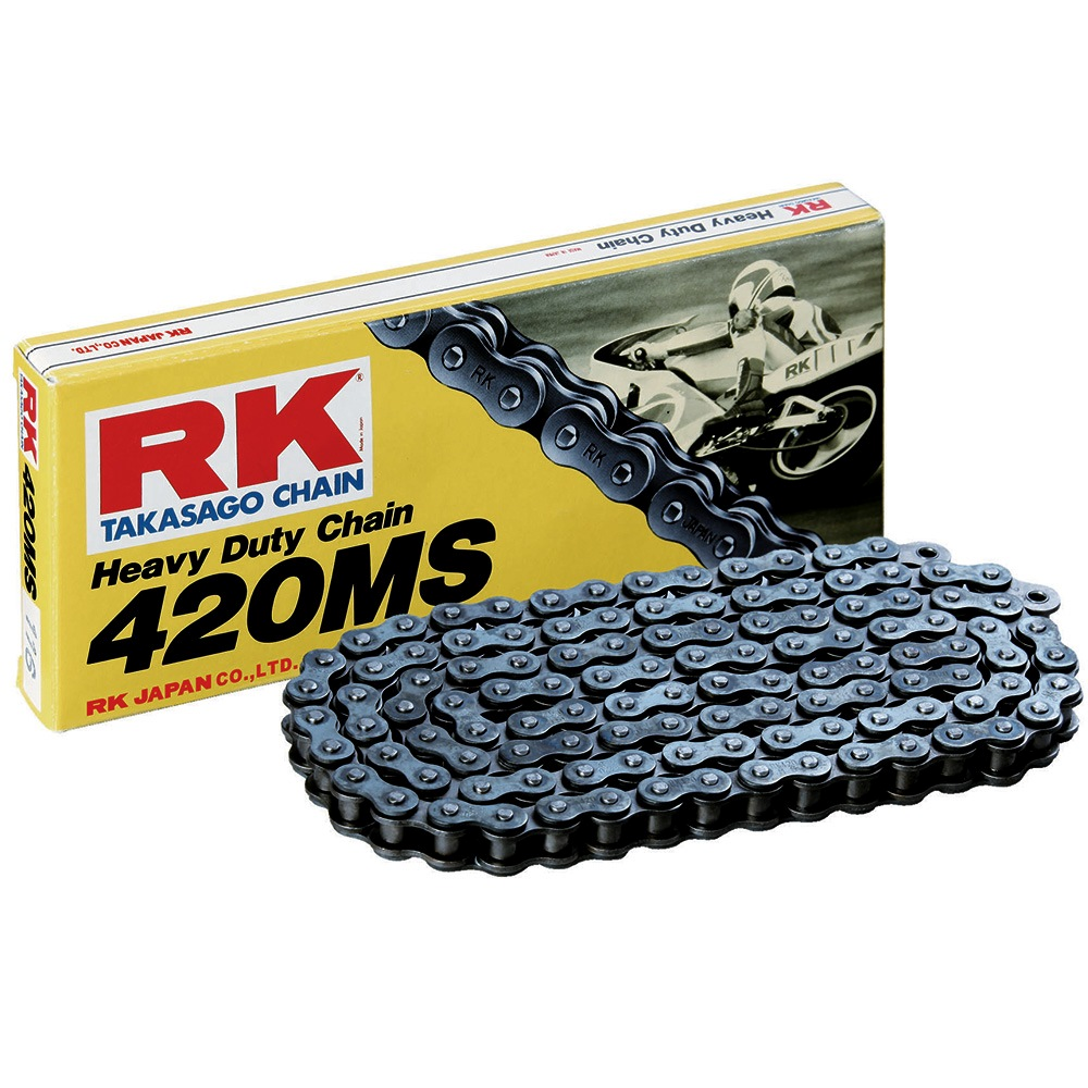 13526 - CHAIN, TRANSMISSION 420MS RK compatible with SUZUKI RM 65 65 2003-2005 - Picture 1 of 1