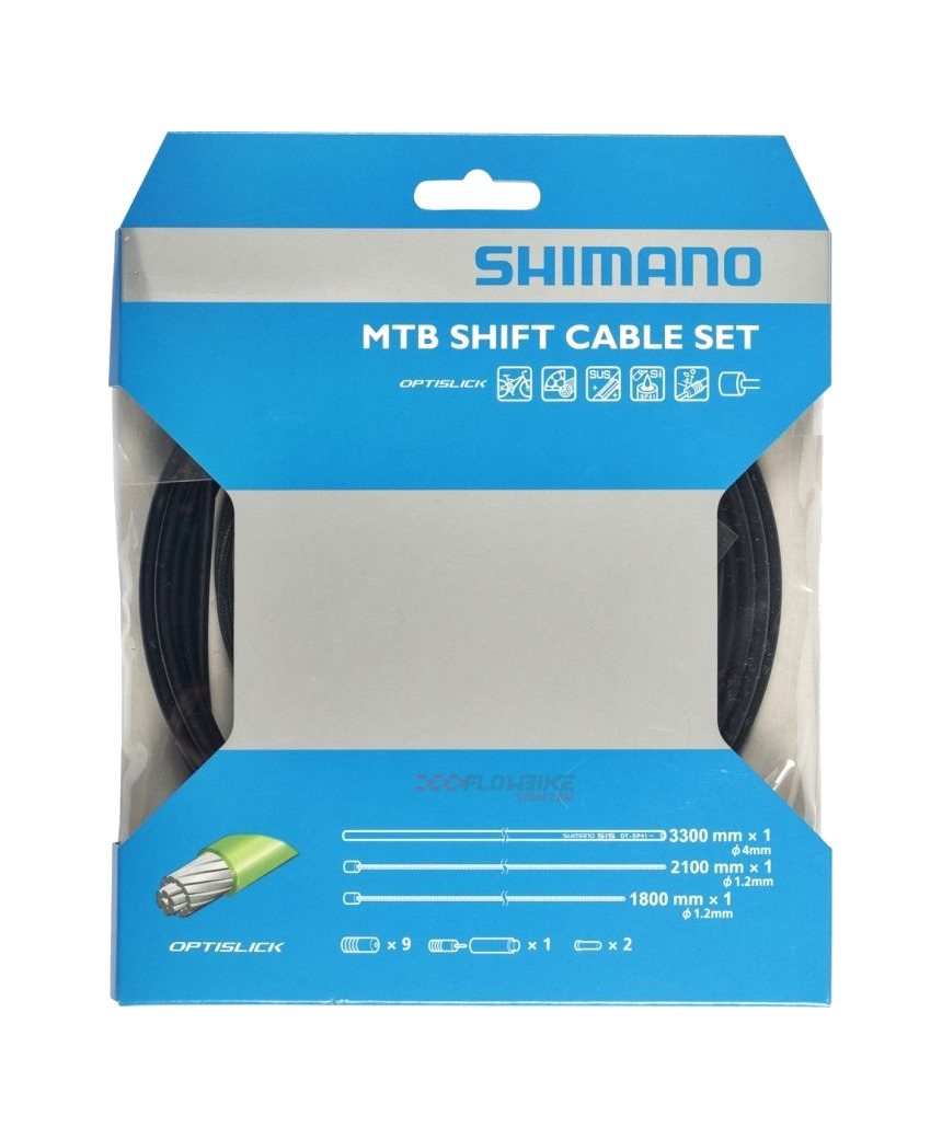 SHIMANO Gear cable / cover kit SP41 4 MM 2100 MM - Afbeelding 1 van 1