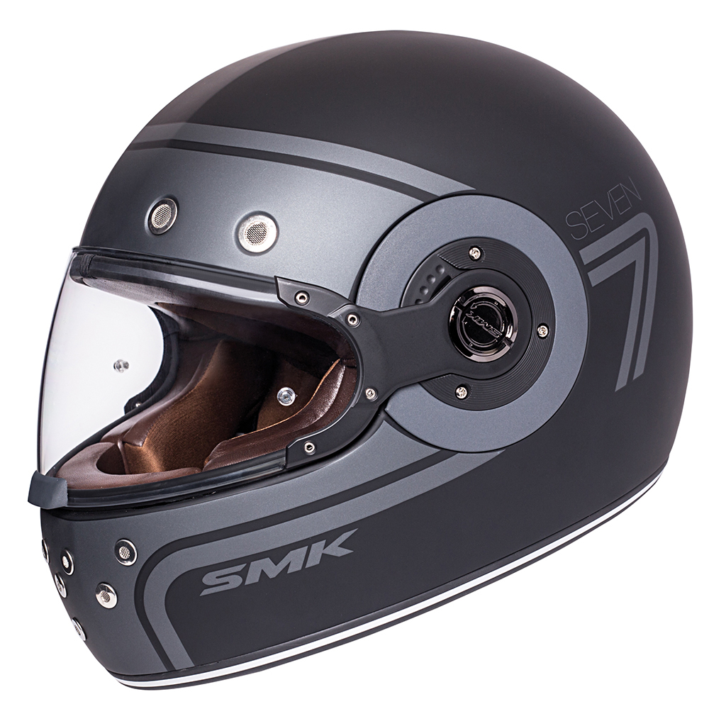 SMK Casque de moto intégral RETRO SEVEN (MA260) - Afbeelding 1 van 1