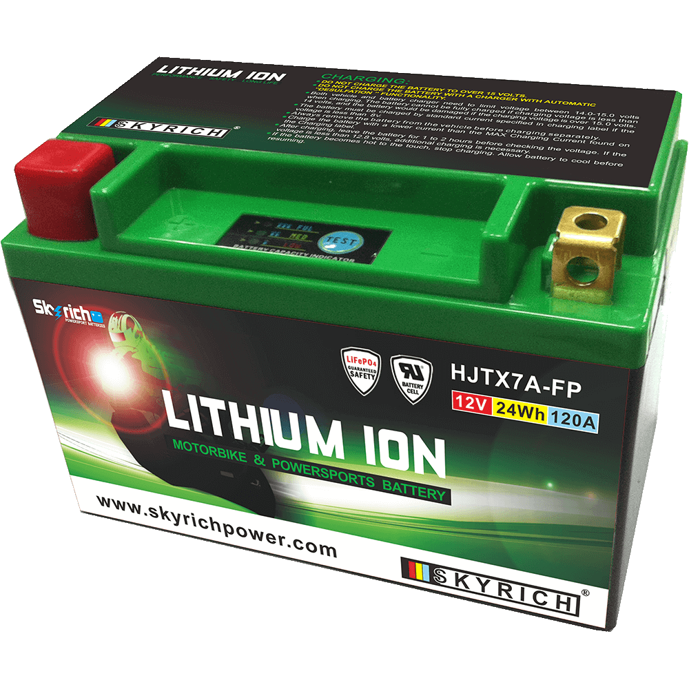 SKYRICH Batterie au lithium avec indicateur de charge LITX7A - Afbeelding 1 van 1