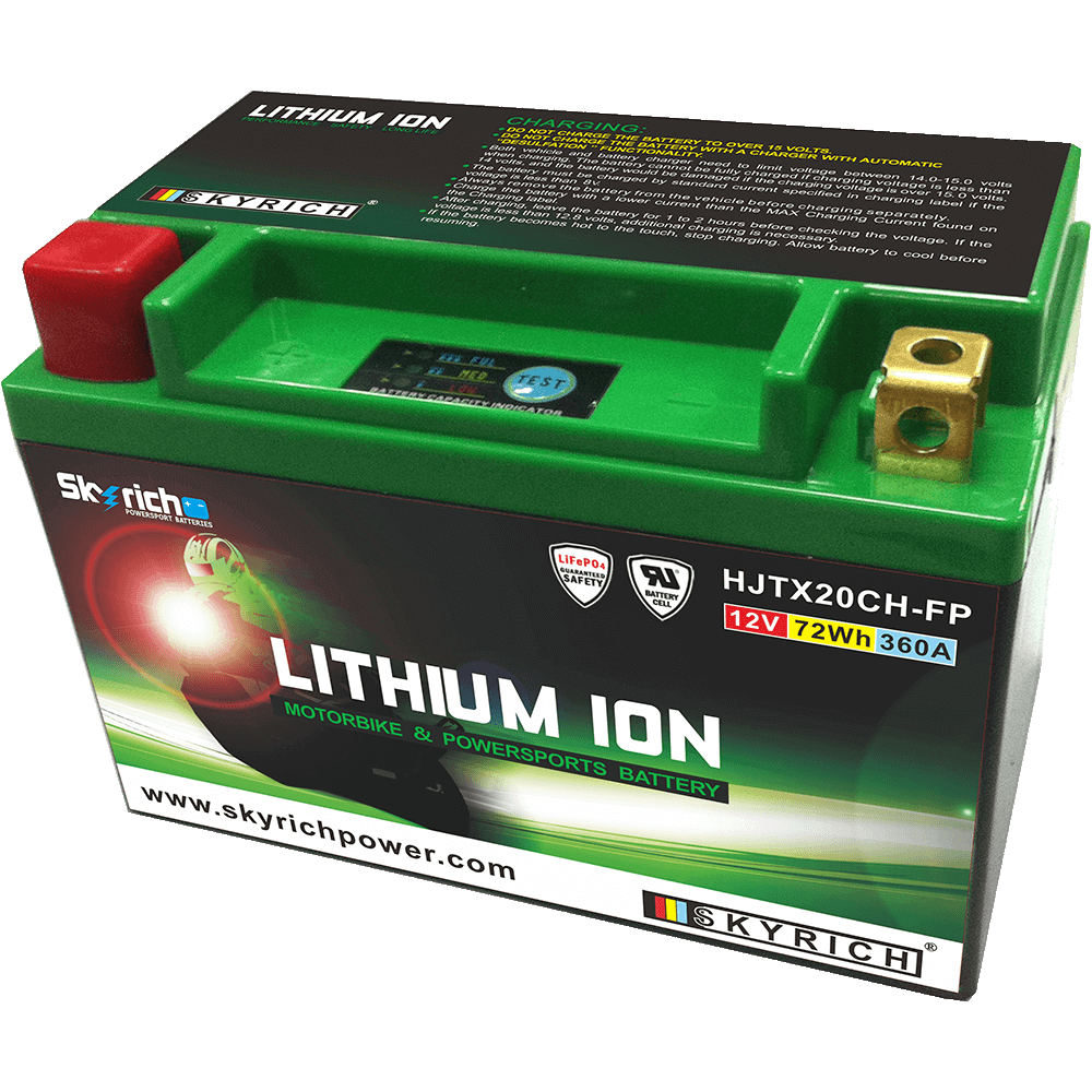 SKYRICH Batterie au lithium avec indicateur de charge LITX20CH - Bild 1 von 1