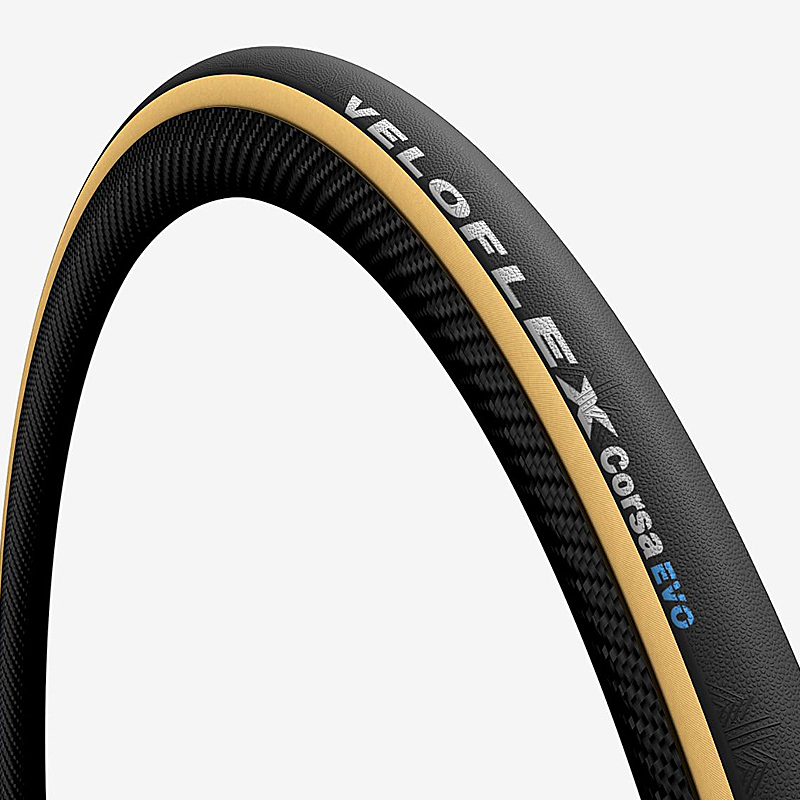 VELOFLEX Pneumatic tire for tubular bicycle CORSA EVO OPEN 700x23 23-622 - Picture 1 of 1